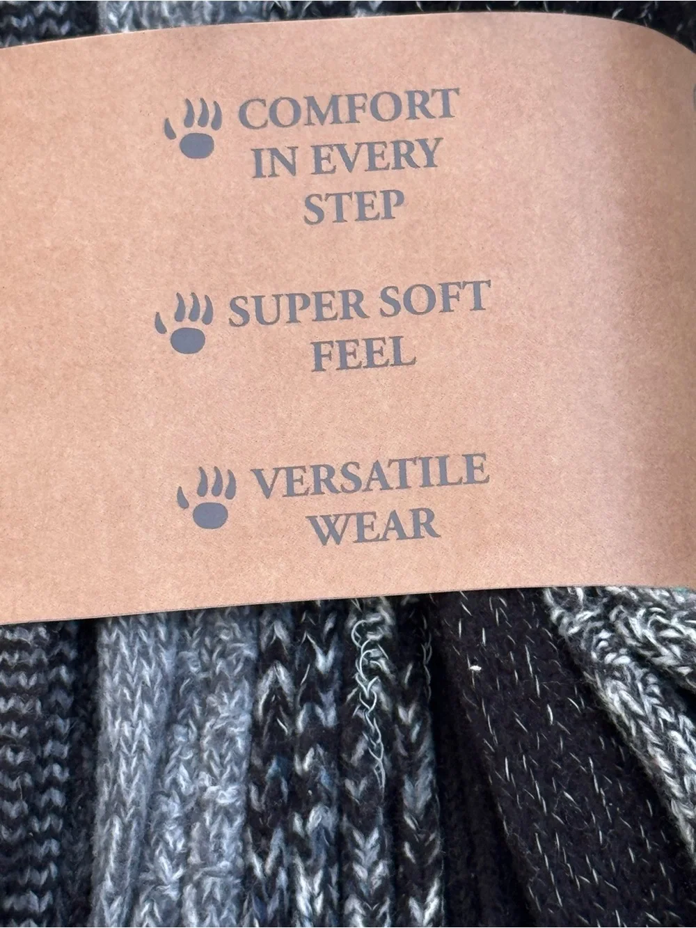 Bear paw women’s Boot Socks 4-10